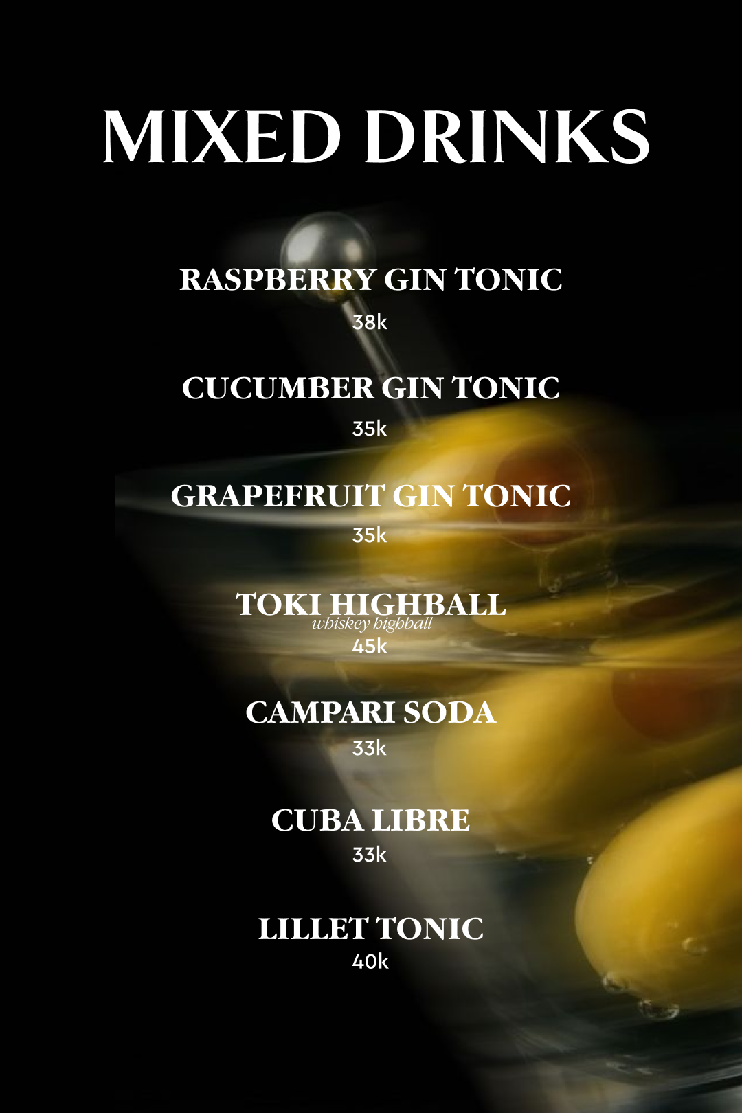 Menu Item